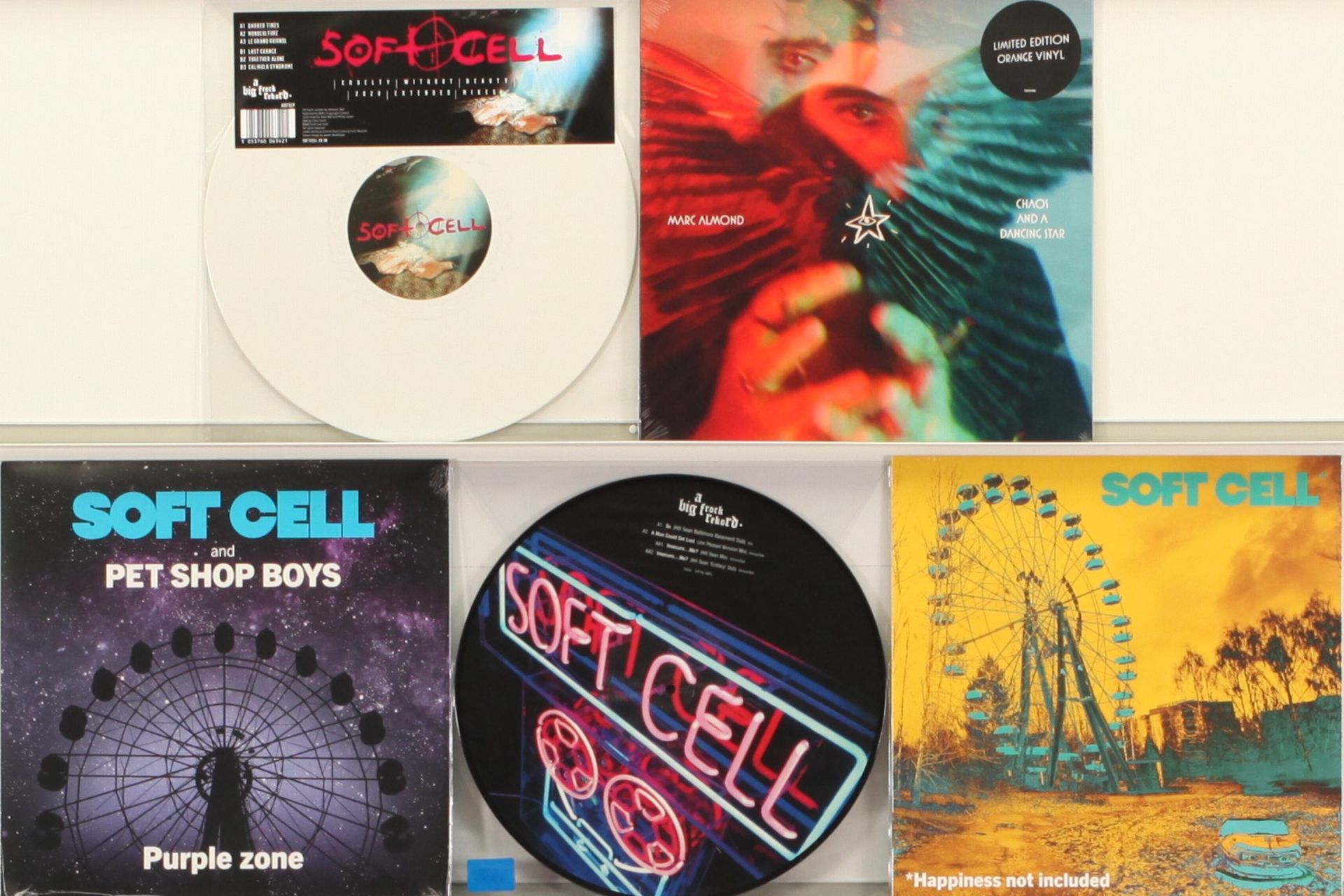 Marc Almond & Soft Cell Recent Issue LPs