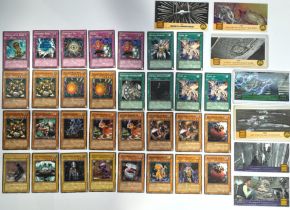 A Mixed Group Of Yu-Gi-Oh! Trading Cards And Star Wars Cards