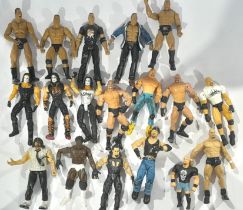 A Mixed Group Of WWE, WWF, WCW Figures
