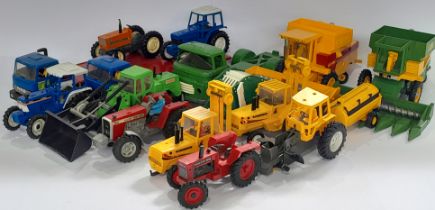 A Mixed Group Of Britains Vehicles and Figures