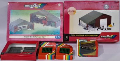 Britains A Boxed Farm Buildings And Accessories Group