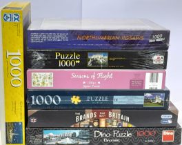 A Mixed Group Of Jigsaws.