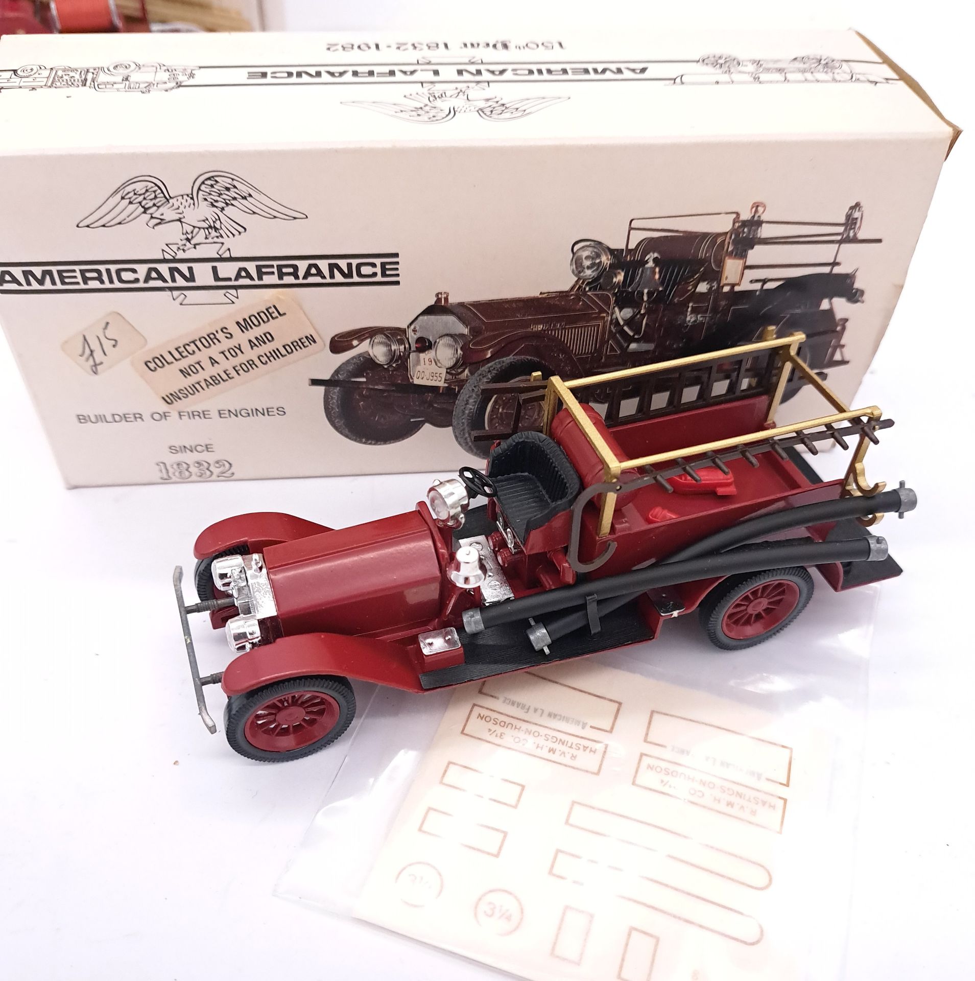 Conrad, W&T, Fire Brigade Models and similar, a group of White metal and Resin - Image 3 of 7