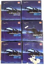 HM Hobby Master, (Air Power Series) a boxed group of 1:72 scale military aircraft