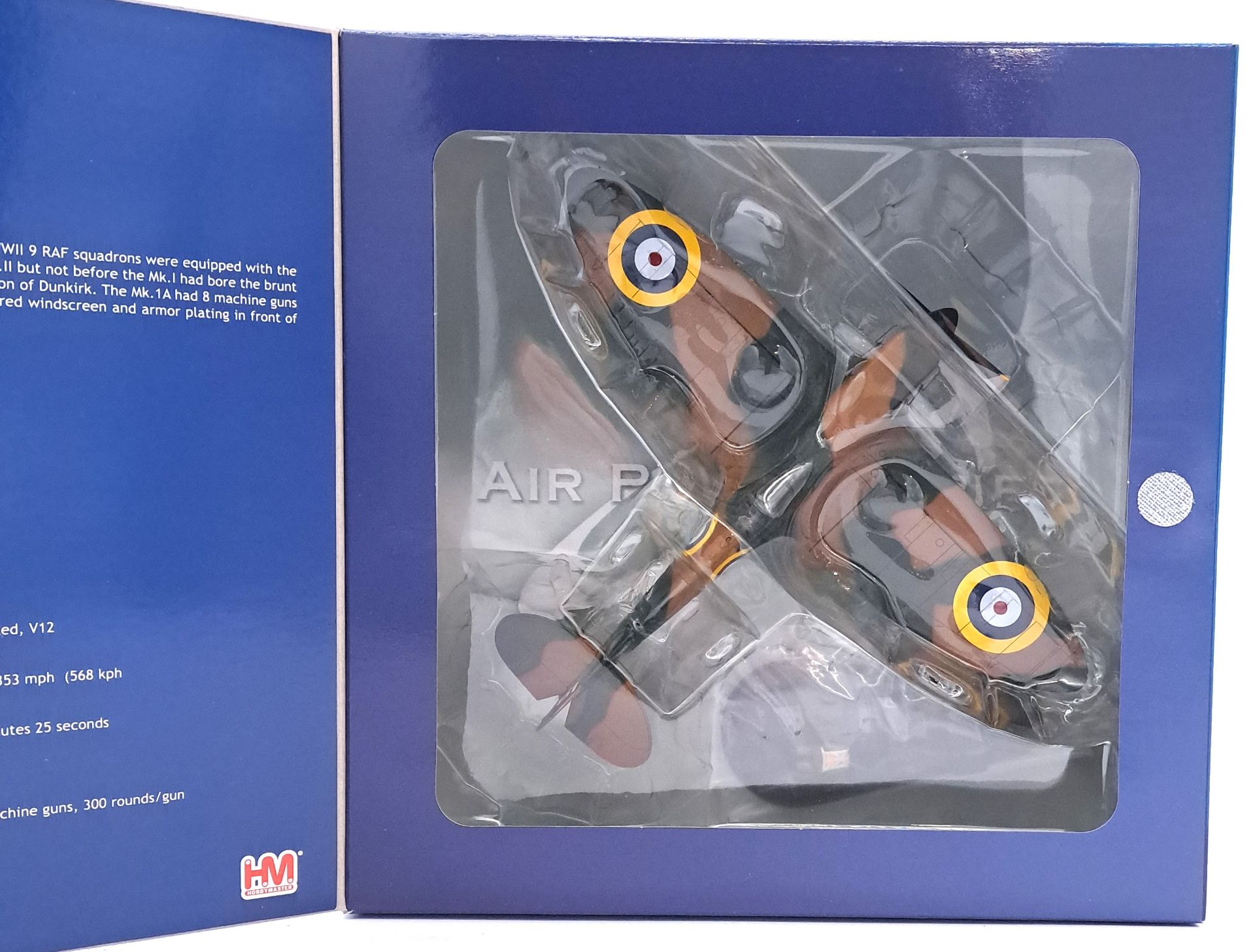 HM Hobby Master, (Air Power Series) a boxed group of 1:48 scale military aircraft "Spitfire" models - Image 3 of 5