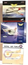 Corgi Aviation Archive & similar, a boxed group of mixed scale military aircraft models