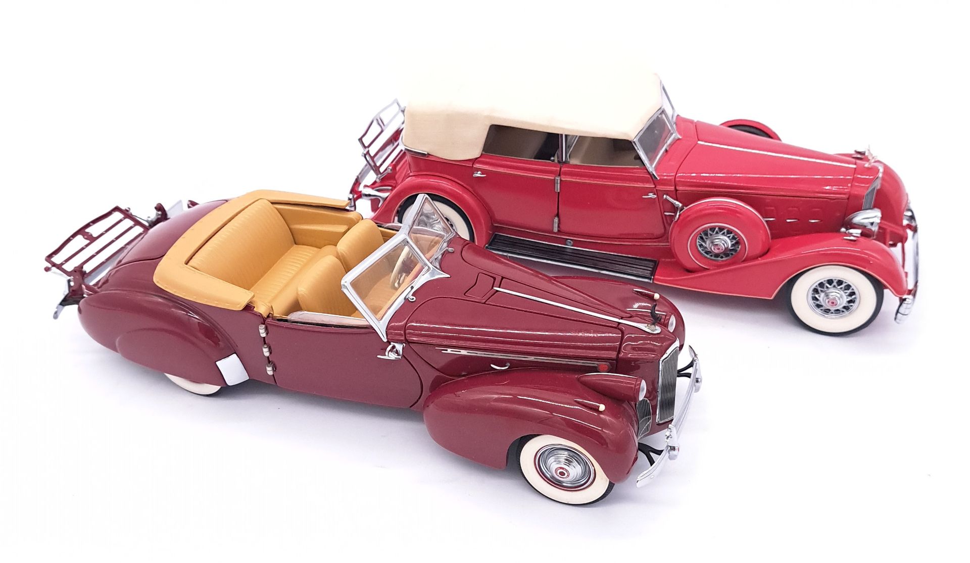 Franklin Mint, a boxed pair of 1:24 scale "Packard" models  - Image 3 of 5