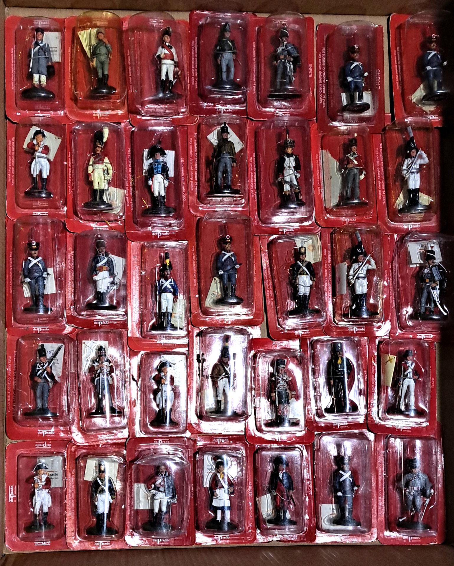 Del Prado, a group of carded/blister packed Military Figures