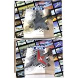 Franklin Mint Collection Armour, a boxed pair comprising of B11B550 AV8B Harrier