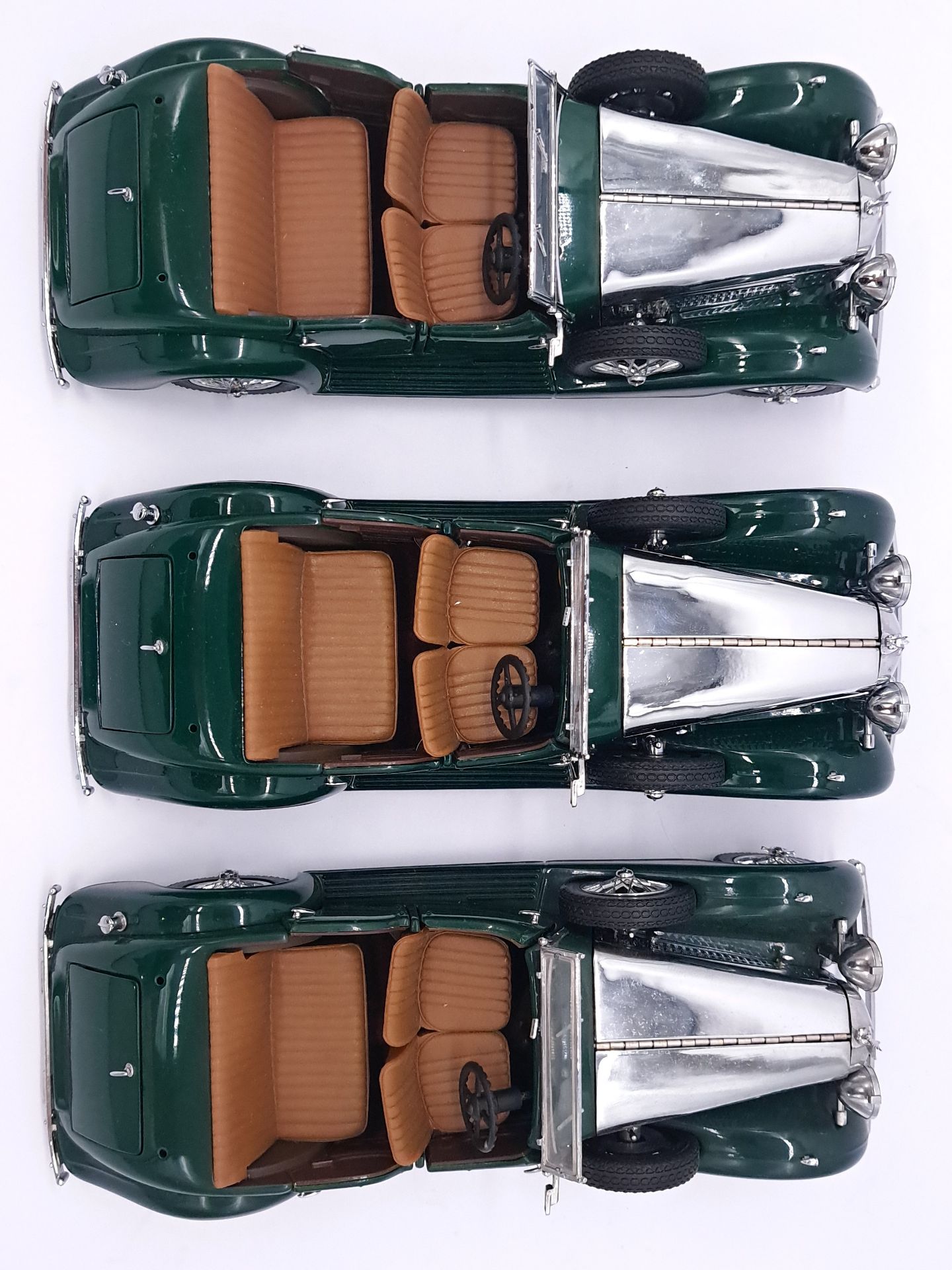 Franklin Mint, a boxed group of 1:24 scale B11PU51 1938 Alvis 4.3 Litre models. - Bild 5 aus 6