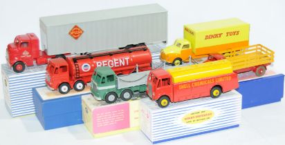 Dinky a boxed group of restored/repainted models to include