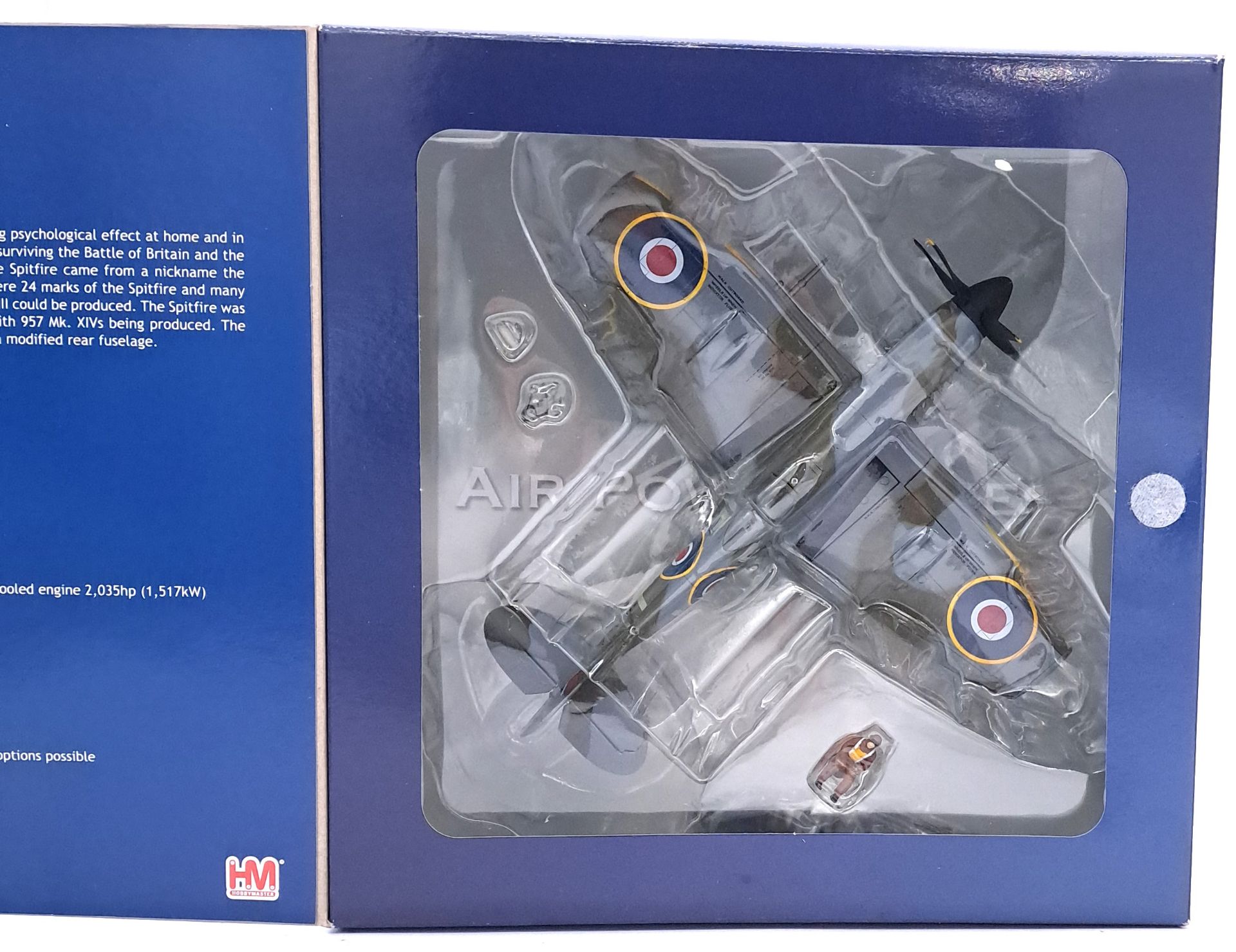 HM Hobby Master, (Air Power Series) a boxed group of 1:48 scale military aircraft "Spitfire" models - Image 5 of 5