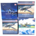HM Hobby Master, (Air Power Series) a boxed group of 1:72 & 1:48 scale military aircraft