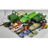 A Unboxed Diecast & Tinplate Group