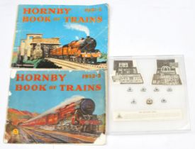 Meccano Pre War Lapel Badges & Hornby Catalogues.