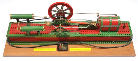 Meccano Deep Well Pumping Engine.