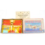 Meccano France Constructor Aeroplane Outfit No.0