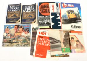 English, Continental Model Catalogues and Railway Books