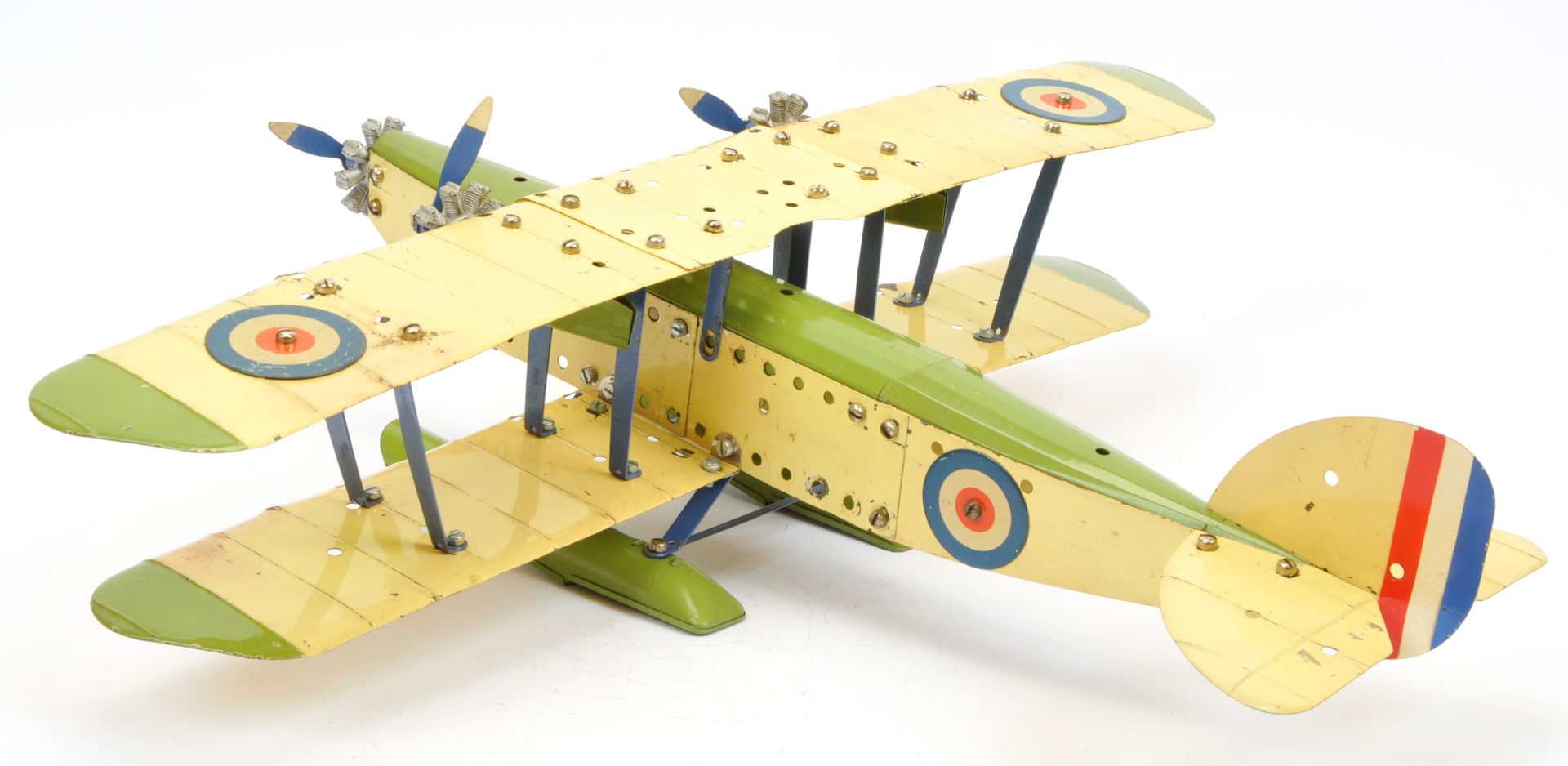 Meccano Aeroplane Constructor Outfit No.2 Circa 1935. - Bild 2 aus 3