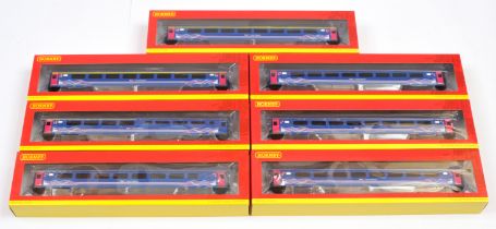 Hornby (China) group of First Great Western Mk3 Passenger coaches