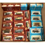 Airfix & GMR group of boxed wagons. 