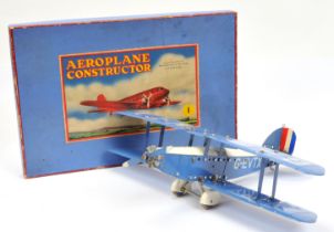 Meccano Aeroplane Constructor Outfit No.1 Circa 1938.