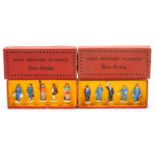 French Hornby 0 Gauge pair of Figure sets