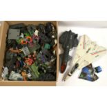 Quantity of GI Joe Action Force 3 3/4" Vehicles and Accessories