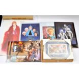 Doctor Who framed limited Edition Benham Covers signed display and others
