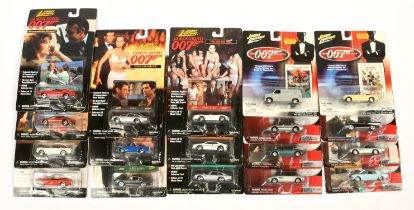 Johnny Lightning 007 James Bond die-cast vehicles x 18