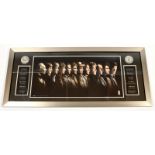 Doctor Who 50th Anniversary The Doctors framed picture display