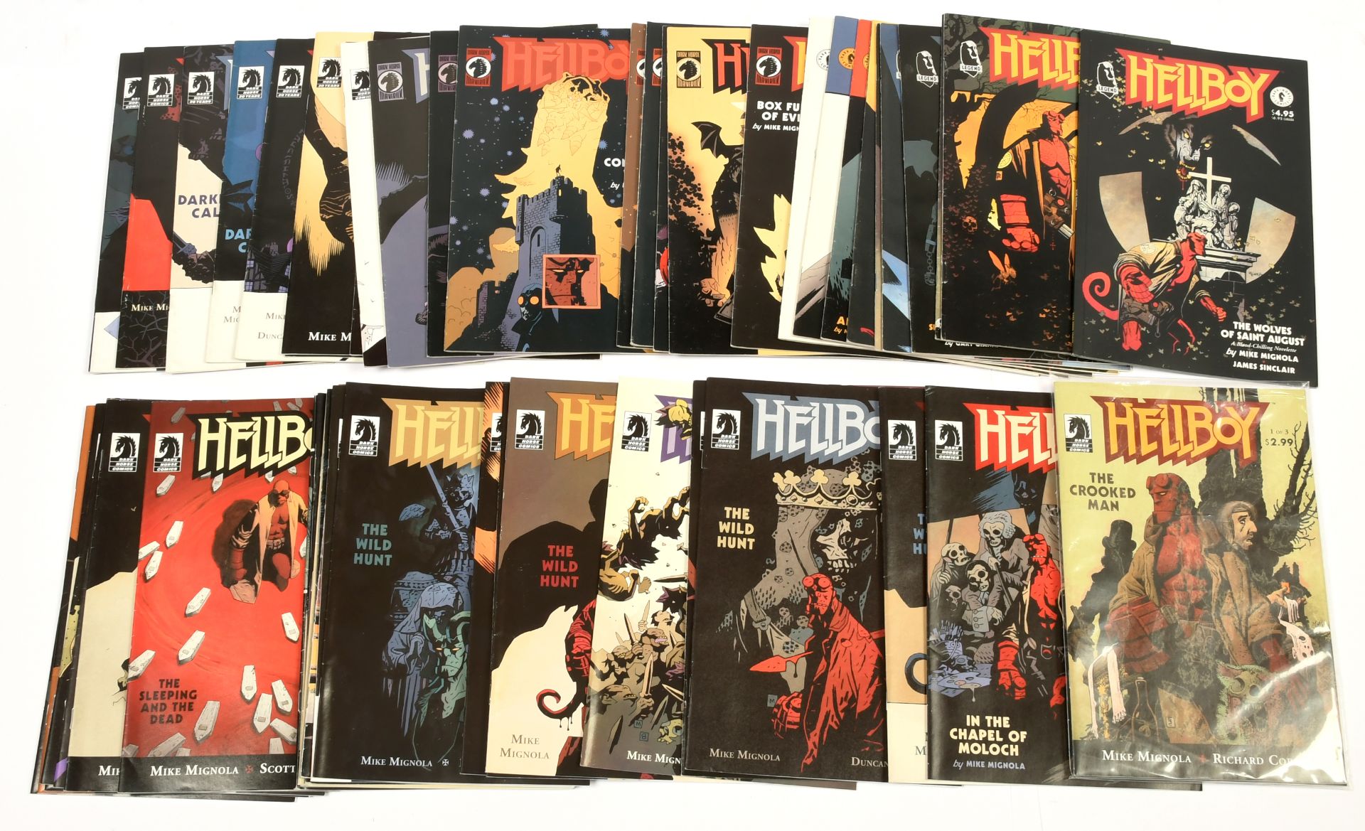 Dark Horse Hellboy comics x 52
