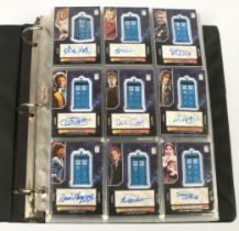 Large Quantity of Topps Doctor Who trading cards