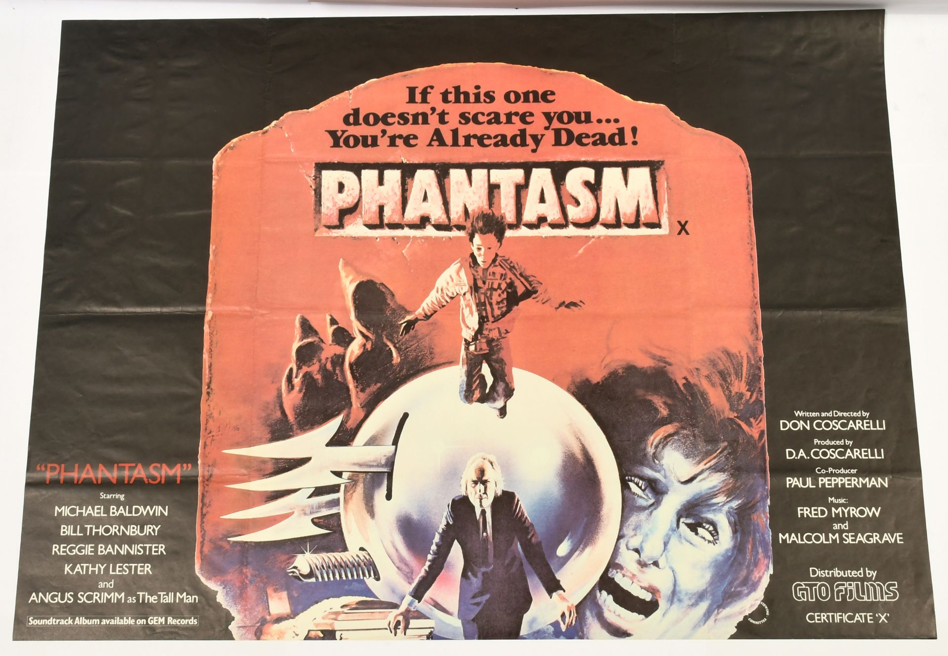 Phantasm 1978 movie poster
