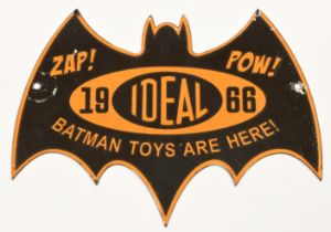 Ideal 1966 Batman vintage Enamel sign