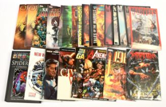 Quantity of Marvel Comics graphic novels and TPBs x 30