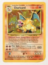 Wizards of the Coast 1999 Pokemon Charizard Holo #4 1st Edition trading card