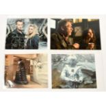 Doctor Who related signed photos x 4