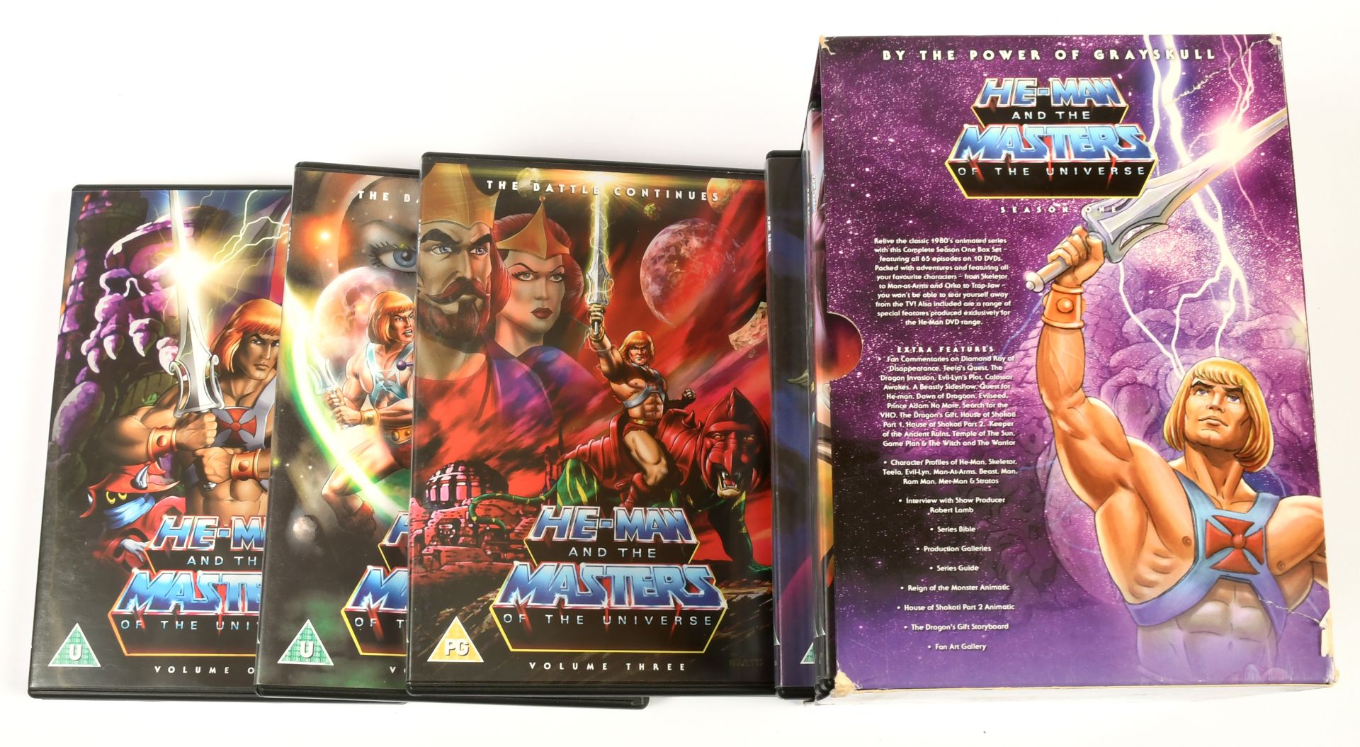 Masters of the Universe Animated DVD box set, Near Mint. - Image 2 of 2