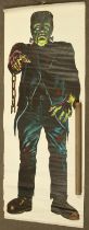 Vintage Frankenstein's Monster picture hanging door poster