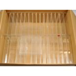 Acrylic Slide Bottom Display Case for 3 3/4" Star Wars Carded Figures x 29