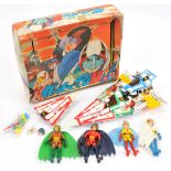 Selection of vintage Battle of the Planets items