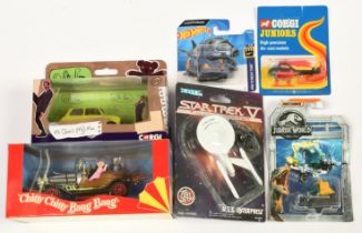 TV and Film die-cast vehicles x 7