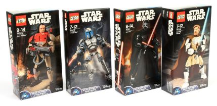 Lego Star Wars Buildable Figures x 4