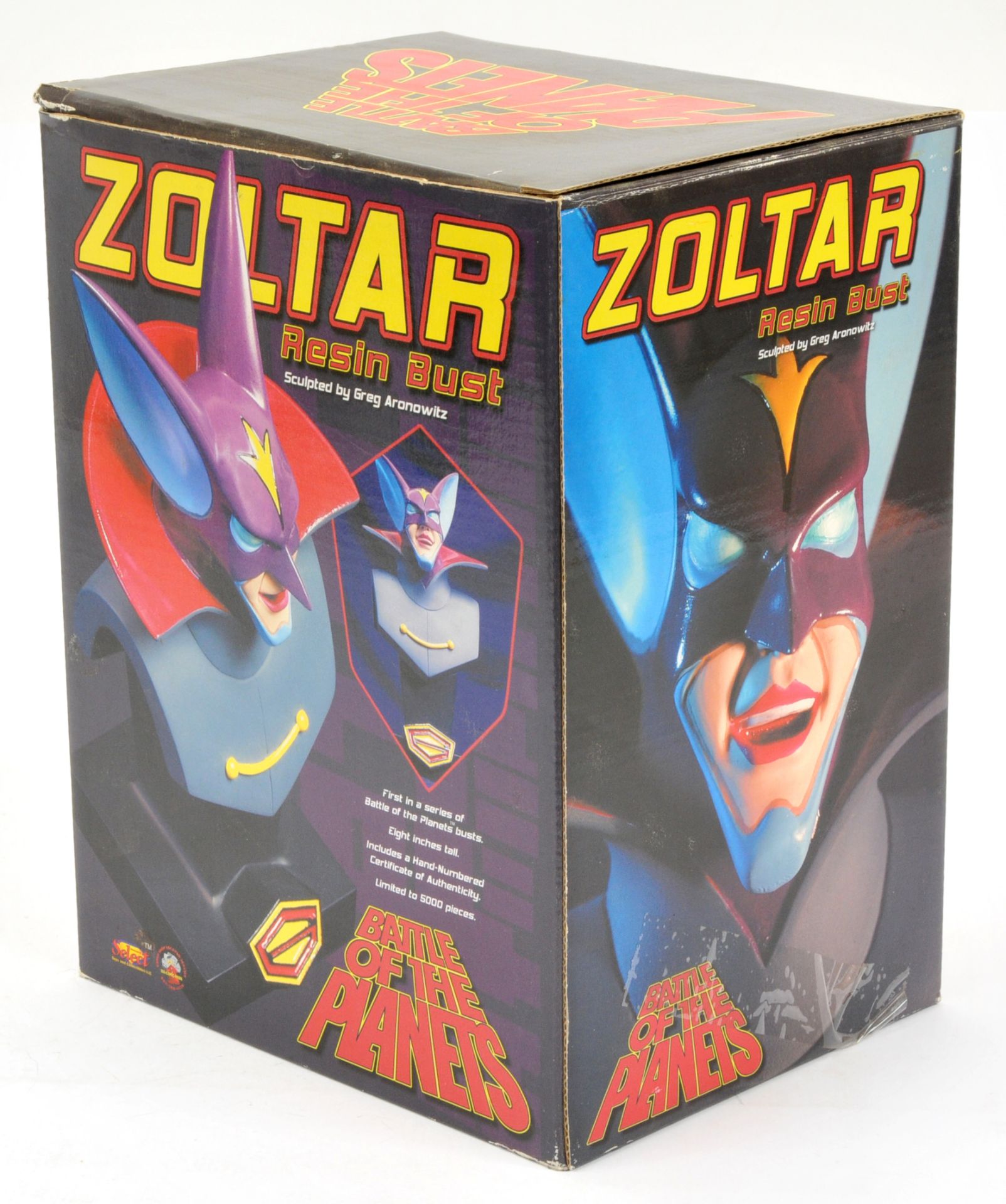 Diamond Select Battle of the Planets Zoltar Resin Bust - Image 2 of 2