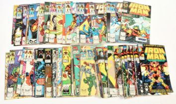 Quantity of Marvel Iron Man bronze age to modern issue comics x 79