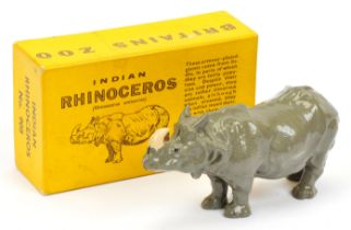 Britains - Zoo Series - Set 908 - Indian Rhinoceros