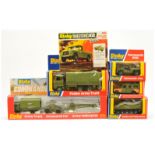 Dinky military group of 6 to include (1) 303 "Command Squad" 3-piece gift set