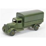 Dinky 25B South African Covered wagon - finished in military green