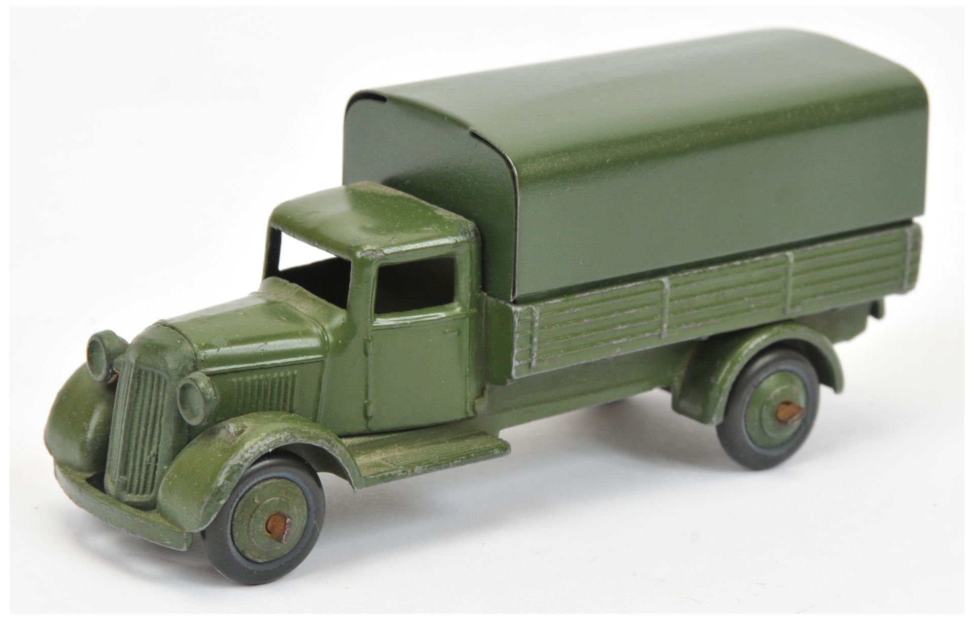 Dinky 25B South African Covered wagon - finished in military green